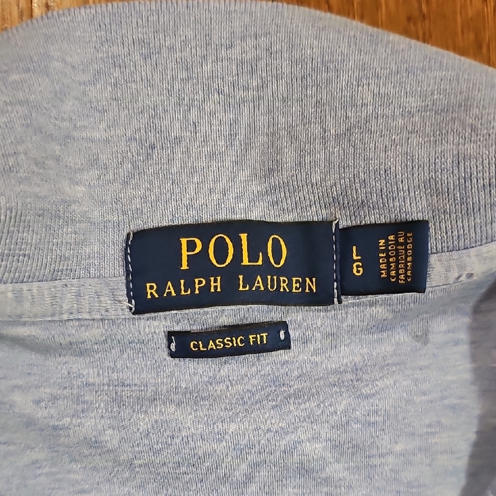Polo by Ralph Lauren Blue Classic Polo Shirt - Picture 2 of 3